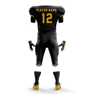 Uniforme personalizado de fútbol americano de manga corta transpirable fabricado en Pakistán - Product Image 4