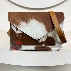 กระเป๋าถือหนังแท้สำหรับผู้หญิงกระเป๋าคาดลำตัวหนังวัวแท้ขนาดใหญ่แบรนด์ดัง - Product Image 1