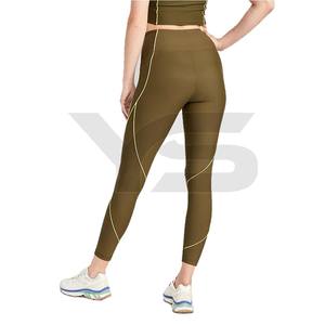 Alta calidad Yaseen & Sons Sports Women's Athletic Gym Leggings Casual Mid Waist Multi-Color Yoga Wear - Product Image 5