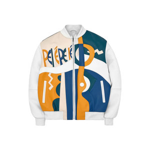 Venta directa de fábrica Traje de moda Chaqueta de cuero para mujer Traje de moda de la mejor calidad Chaqueta universitaria de cuero para mujer personalizada - Product Image 1