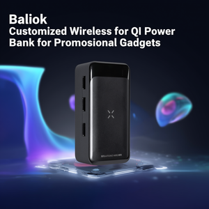Baliok Power Bank Wireless Personalizzato per Qi, per Gadget Promozionali - Product Image 3