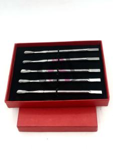 Meilleur poussoir à ongles en acier inoxydable de haute qualité pour soins personnels, nouveauté en argent uni, instrument de beauté à usage domestique - Product Image 3