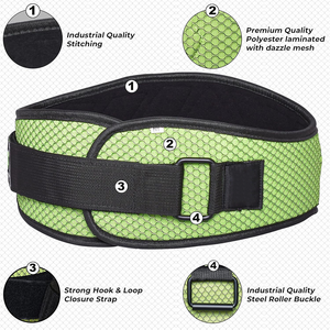 Cinturón de Neopreno Premium para Levantamiento de Pesas, Entrenamiento, Fitness y Potencia, para Hombres y Mujeres - Product Image 4