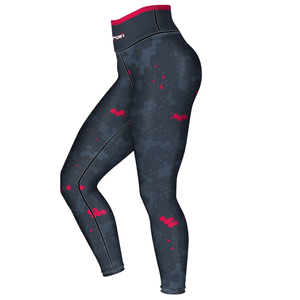 BETHERIVAL, mallas informales de verano de cintura alta personalizadas para mujer, mallas de talla grande con estampado por sublimación al por mayor - Product Image 6