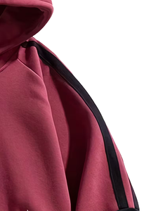 2026มีฮู้ดปรับแต่งได้สำหรับผู้ชายผ้าฝ้ายมีฮู้ดปรับแต่งคุณภาพสูง - Product Image 4