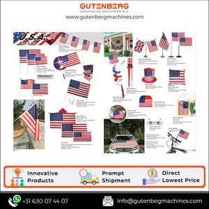 ธงไนลอนโพลีเอสเตอร์ทนฝนและธงเลือกตั้งมือถือราคาถูกสำหรับเป็นของขวัญทางธุรกิจส่งเสริมการขาย - Product Image 2