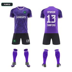 Nuevo diseño personalizado hombres moda fútbol desgaste uniforme fútbol camiseta fútbol Jersey personalizado Jerseys fútbol Kit - Product Image 2