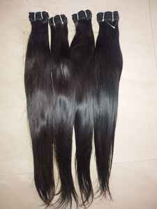 Grade A + 100% extensions de cheveux vierges péruviennes humaines droites perruques de trame avant en dentelle brésilienne perte gratuite alignée-usine directe - Product Image 4