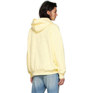 Sweat à capuche personnalisé uni lourd sans ficelles 500GSM délavé au soleil 100% coton surdimensionné poche brodée délavée à l'acide vintage - Product Image 2