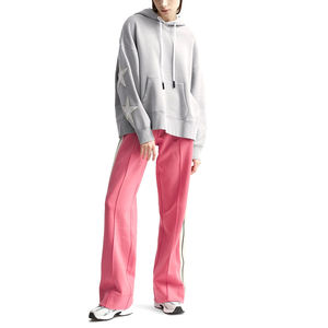 Jersey informal con lavado ácido personalizado, Top corto, ropa de Otoño Invierno, sudaderas con capucha recortadas, sudadera con cremallera para mujer, estampado de algodón 100% - Product Image 4