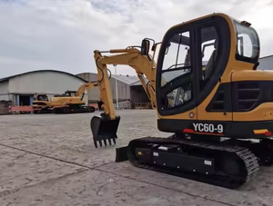 Meilleur!! Excavatrice jaune d'occasion efficace de 3000 kg avec chenilles en caoutchouc et cabine haute visibilité pour des travaux de terrassement urbain précis - Product Image 2