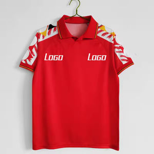 เสื้อฟุตบอลขั้นสูงแบบสั้น พิมพ์ลาย ระบายอากาศได้ดี ควบคุมความชื้น น้ำหนักเบา ยืดหยุ่น ปรับแต่งได้ เหมาะสำหรับการแข่งขันและการฝึกซ้อม - Product Image 1