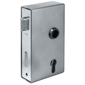 Panic Gate Lock 140PGN-Stainless Steel DIN Right <b>Square</b> 24/60/72/90mm Panic Function - Product Image 1