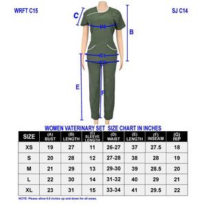Ensembles d'uniformes de gommage personnalisés Uniformes hospitaliers à manches courtes pour infirmière Vêtements uniformes du personnel médical pour professionnels - Product Image 6