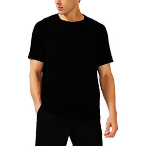 Camiseta Casual de Cuello Redondo para Hombre, Diseño Minimalista, Color Sólido, Marca Privada, Directo de Fábrica - Product Image 1