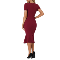 Robe moulante unie personnalisée pour femme avec logo OEM, taille naturelle, écologique et respirante, fabriquée au Bangladesh