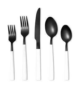 Cubiertos de Metal de lujo nuevos y elegantes, artículos de mesa de lujo hechos a mano, cubiertos de mesa de acero inoxidable con estilo clásico al por mayor - Product Image 2