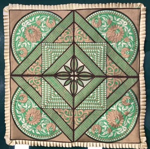 Chemin de table de travail en fil brodé de chenille le plus vendu pour le salon et les occasions de fête disponible pour un approvisionnement mondial - Product Image 2