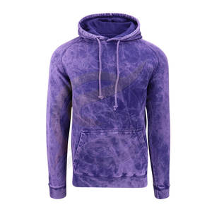 Couleur pêche Unique coton lourd lavage à l'acide sweats à capuche décontracté élégant lavage à l'acide à capuche hommes conception personnalisée hommes sweats à capuche pour hommes - Product Image 3
