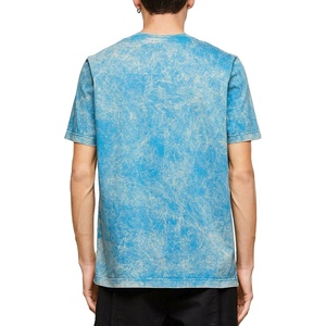 เสื้อยืดลำลองสำหรับผู้ชายเสื้อยืดสตรีทแวร์สำหรับผู้ชายเสื้อซักไหล่ตกเสื้อออกกำลังกายแขนสั้น - Product Image 2