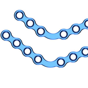 Placa Orbital Maxilofacial de Titanio de 2.0 mm de Bajo Precio y Buena Calidad con Puente, Juego de Instrumentos Ortopédicos Veterinarios de Alta Calidad - Product Image 3