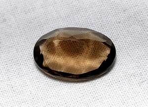 100% Quartz fumé naturel véritable pierre précieuse en vrac à facettes coupe ovale taille de bague parfaite pierre précieuse à des prix abordables vente en gros OEM - Product Image 2