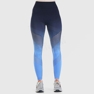 Unique Womens Bamboo Sport Leggings Orgánica Yoga Ropa Fabricante Gimnasio Fitness Leggings sin costuras - Product Image 2