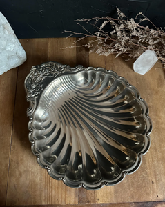 Decoración de Boda de Lujo al por Mayor, Frutero de Metal Plateado, Decoración de Fiesta con Conchas Marinas, Estilo Americano de Aluminio - Product Image 1