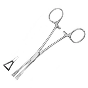 Fórceps de anclaje dérmico de primera calidad, herramientas de perforación corporal, fórceps de perforación de acero inoxidable con pulido de espejo - Product Image 3