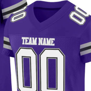 Maillot de football américain en maille ultime confort, grande taille, séchage rapide, respirant, léger, durable pour l'entraînement sportif, vente en gros - Product Image 5