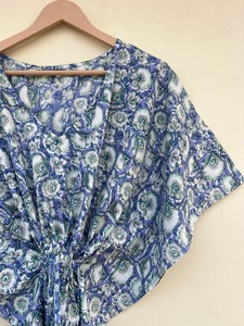 ชุดคลุมบิกินี่ผ้าฝ้ายออร์แกนิคทำมือ สไตล์หรูหรา สำหรับฤดูร้อน เหมาะสำหรับเพื่อนเจ้าสาว ชุดคลุมคนท้อง เนื้อผ้านุ่ม สวมใส่สบาย ทรงหลวม ไซส์ใหญ่ - Product Image 4