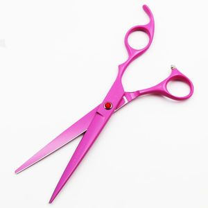 High Quality 7.5 Inch Stainless Steel Pet Grooming <b>Scissors</b> OEM Straight Easy to Use Reusable Portable Custom Branding - Product Image 2