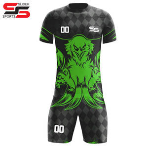 Kits de football personnalisés à impression numérique en gros Kit d'uniforme de football pour garçons Ensemble de maillots de football pour enfants - Product Image 4