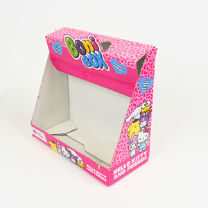 Custom Cardboard Self-Erecting Counter <b>Display</b> <b>Box</b> | Retail Shelf Ready Packaging UV Coating Offset Printed Corrugated <b>Display</b> - Product Image 6