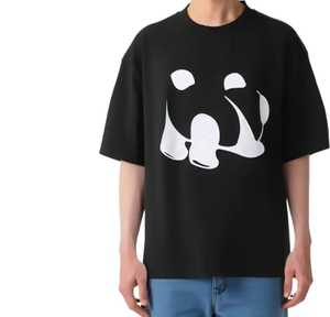 Camiseta Gráfica para Hombre, 100% Algodón, Cuello Redondo, Corte Regular, Tejida, Manga Corta, Informal, Estilo Urbano - Product Image 2
