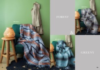 Couverture TV douce en mélange de coton tricoté 500 GSM, 130x170 cm, respirante, toutes saisons, lavable en machine, couleurs personnalisables 3.5-4