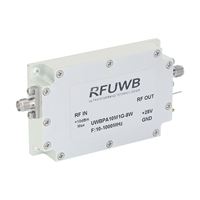 RFUWB UWBPA-10M1G-8W 10-1000MHz Broadband RF Power Amplifier 8W UWB RF Power Amp Module