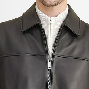 Chaqueta de Cuero Estilo Urbano para Hombre, Chaquetas de Cuero al por Mayor para Hombre con la Mejor Calidad a Bajo Precio, Servicios OEM, Chaqueta de Cuero para Hombre - Product Image 5