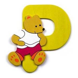 Accesorio Decorativo con Letra P Surtida, 1 Pieza, 23000946, Idea para Bebés, Personalizable por Idea - Product Image 1