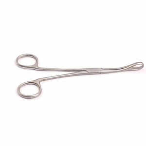 Best Quality <b>Sponge</b> Holding Forceps 9 Inch <b>Sponge</b> Holding Forceps 24 cm Blue Grip Clementson Forceps For Surgical - Product Image 6