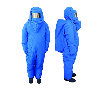 Traje anticongelante combinado industrial Ropa de nitrógeno líquido de baja temperatura para almacenamiento en frío de GNL - Product Image 1