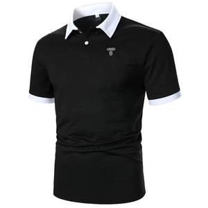 Hombre Classic High Street Style Quick-Dry 100% algodón para camisetas Patrón sólido Embalaje personalizado Hecho en Pakistán - Product Image 1