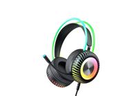 Headset Gaming GB Berkabel Plug and Play Over-Ear dengan Mikrofon untuk PC Laptop Gamer