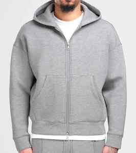 Latest Winter Sublimation Unisex New Design Quick Dry Breathable <b>Pocket</b> <b>Zip</b>-Up <b>Hoodie</b> for Men - Product Image 3