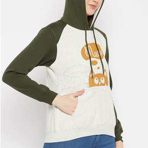 Ropa de calle con capucha para mujer de alta calidad superventas, sudaderas con capucha de invierno con sublimación informal, logotipo frontal de diseño personalizado en Stock - Product Image 4