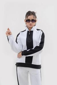 Ensemble de survêtement unisexe personnalisé, pull à demi-zip et pantalon de survêtement, tenue de sport décontractée, streetwear pour hommes et femmes - Product Image 2