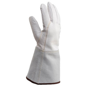 Gants de soudage en cuir Gant de barbecue résistant au feu et à la chaleur de haute qualité sur mesure - Product Image 3