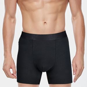 Calzoncillos bóxer versátiles de algodón para uso diario para hombre con tela transpirable que absorbe la humedad, cintura elástica suave, costuras duraderas - Product Image 6