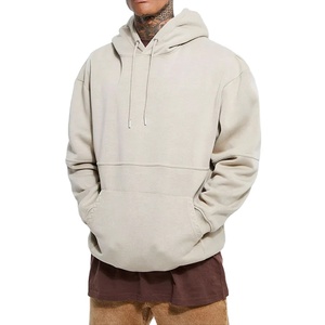 Sudaderas con capucha de peso pesado de gran tamaño Sudaderas con capucha de hip hop de lujo Hombres en blanco Varios colores Hombres Ropa de calle 2026 - Product Image 3