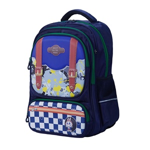 Fashionable Unisex Polyester 7-9kg Customizable Student <b>Backpack</b> Soft Shoulder Straps Zipper Closure Waterproof Design <b>Laptop</b> - Product Image 2